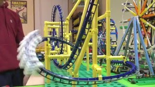 Coaster Dynamix Montu Roller Coaster Review and Operation [upl. by Eimarrej]