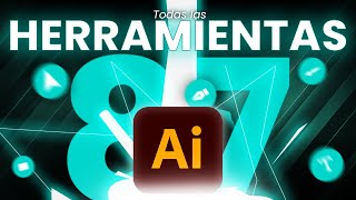 ¡Descubre las 87 HERRAMIENTAS de Adobe Illustrator⚙️ [upl. by Ashford]