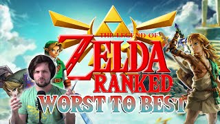 Every Zelda Game RANKED [upl. by Dacie735]