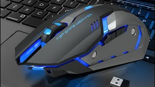 Wireless Charging Silent Gaming Mouse Machinery shopatronics [upl. by Sivatnod]