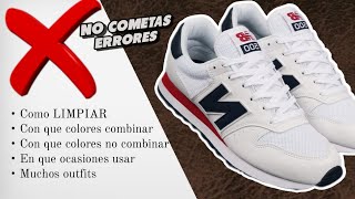 Cómo combinar y limpiar Zapatillas NEW BALANCE 500 para Hombre  muchos OUTFITS [upl. by Asyla682]