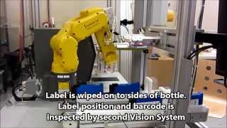 Precision Robotic Label Placement [upl. by Ellenad]