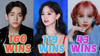 KPOP GROUPS WITH MOST WINS in Music Shows 3rd generation 2012 to 2017 [upl. by Lonna]