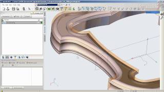 SprutCAM 7 Shaped Tool 2d Cutting [upl. by Alvy]