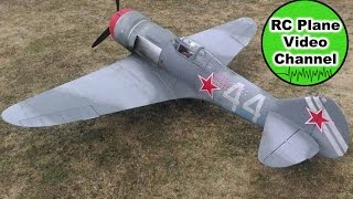 LA7 Lavochkin  ScaleWings  2800mm  Moki 250  Flugtag 2015 SulzbachRosenberg  Rob [upl. by Converse60]