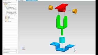 Siemens NX Basic Assemblies Tutorial [upl. by Gitel753]