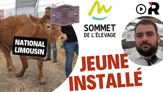 Un jeune installé au National Limousin [upl. by Eilyah]