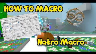 How to download and use Natro Macro  Bee Swarm Simulator [upl. by Latoniah]