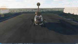 DCS OH58D Kiowa Warrior practice [upl. by Arv471]