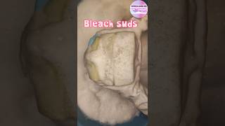 ASMR Bleachy bleach sudsy squeezes shorts bleach asmrsponge spongesqueeze [upl. by Akinod913]