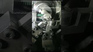 flat wire strap bending machine flat wire strap spring making machine volute spiral spring machine [upl. by Eskill623]