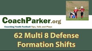 62 Multi 8 Defense Formation Shifts [upl. by Thirza]