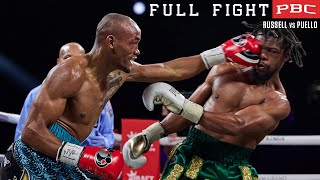 Russell vs Puello FULL FIGHT June 15 2024  PBC on Prime Video [upl. by Braswell]