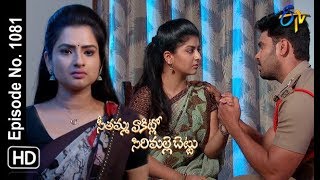 Seethamma Vakitlo Sirimalle Chettu  18th February 2019 Full Episode No 1081  ETV Telugu [upl. by Nazario]