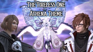 FFXIV The Tireless One Annabaseios Athena Theme with Lyrics [upl. by Lyrrad]