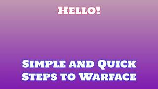 DOWNLOAD Warface CHEATS FREE ✅AIMBOT✅WALLHACK✅Warface HACK [upl. by Sigismund499]