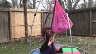 TICKLED PINK MASSAGE on the OMNI GYM YOGA SWING [upl. by Yenmor]