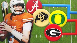 I Put 134 CFB Teams Into One Epic Tournament [upl. by Gulgee]