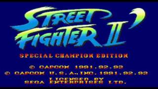 SEGA Street Fighter II SCE Music  Blanka Stage [upl. by Nayek]