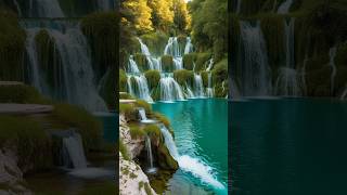 Plitvice Lakes National Park Croatia’s Turquoise Paradise shorts [upl. by Anyrtak]