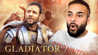 FIRST TIME WATCHING GLADIATOR 2000 MOVIE REACTION [upl. by Ellenahs]