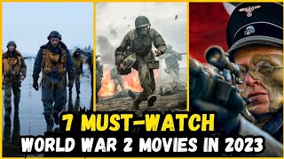 Top 7 WORLD WAR 2 Movies on Netflix Right Now 2023 [upl. by Valerian]