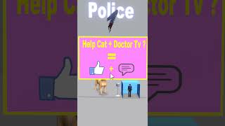 Help the dog become a police officer to help the doctor and the cat from the [upl. by Morvin]