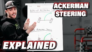 How to Design Ackerman Steering for Go Karts  TYRANIS TIP [upl. by Zinah]