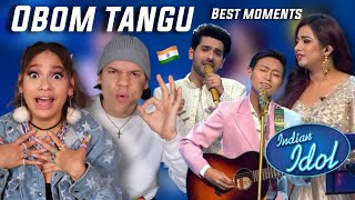 Waleska amp Efra React to Obom Tangu Best Moments in Indian Idol 14 ft Shreya Goshal Armaan Malik [upl. by Breech]