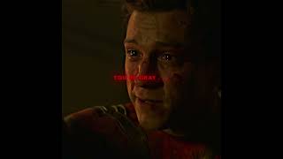 SpiderMan No Way Home edit avengers spiderman spidermannowayhome sad sadsong emotional [upl. by Megen60]