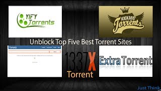 Top 5 Best Torrent websites unblocks of 2017Juneinall countriesMust Watch [upl. by Riatsala]