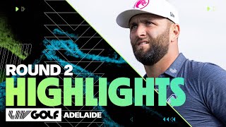 FULL HIGHLIGHTS LIV Golf Adelaide  Round 2  2024 [upl. by Primaveras]