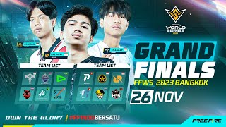 ID Free Fire World Series  Grand Finals [upl. by Zenda419]