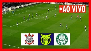 CORINTHIANS X PALMEIRAS AO VIVO COM IMAGENS  JOGO DE HOJE  ASSISTA AGORA BRASILEIRÃO 2024 [upl. by Asined]