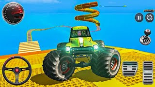 Monster Truck Stunt  Car Game। Gameplay [upl. by Karmen33]