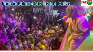 Molze on fire at Nyancho’s Concert in Bakau Please watch [upl. by Manoop]