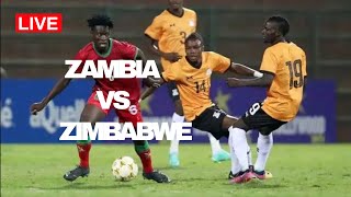 LIVE ZAMBIA VS ZIMBABWE II 4 NATIONS TOURNAMENT 2024 [upl. by Fradin]