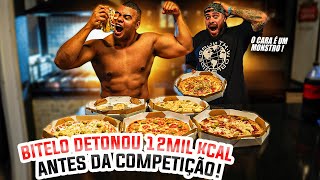 2 DIAS PARA COMPETIÇÃO  BITELO DETONANDO 12 000 KCAL COM LEO STRONDA E DORIA [upl. by Niarb76]