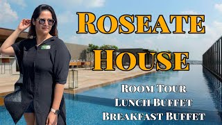 Best 5 star HOTEL in AEROCITY  Room UPGRADE  Breakfast BUFFET at RoseateHotelsResorts [upl. by Draner25]