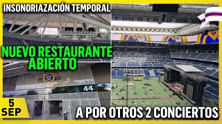 💥 ÚLTIMAS NOVEDADES ⚠️ OBRAS del SANTIAGO BERNABÉU 5 Septiembre 2024 [upl. by Eserahs]