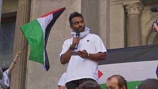 Adelaide Protest Nazeem Hussain Speech 10th March 2024 [upl. by Howlend]