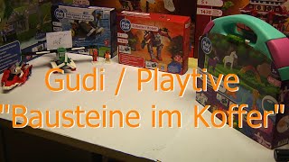 Alternative Klemmbausteine Playtive Clippys Gudi  quotBausteine im Kofferquot Review [upl. by Patterman]