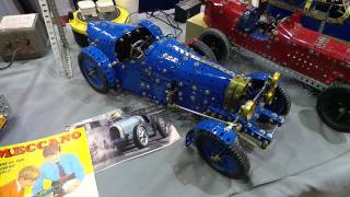 Bristol Model Engineering Exhibition 2014  Meccano [upl. by Attenyt]