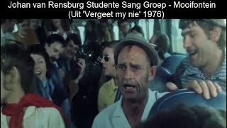 Studente Sang Groep  Mooifontein Uit Vergeet my nie 1976 [upl. by Swor]