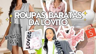 COMPRAS LOVITO  CALÇAS JEANS CONJUNTO E VESTIDO [upl. by Tedda]