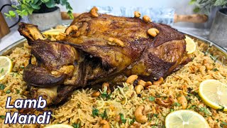 Lamb Mandi Recipe At Home  لحم مندي  Meat Feast [upl. by Jaan187]