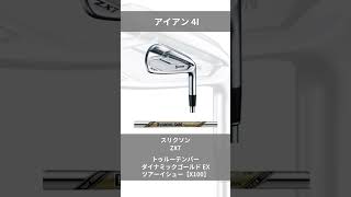 【クラブ契約フリー】中野麟太朗選手のクラブセッティング ※2024年9月時点 自身のコンデイションやコース状況によりセッティングを変更することがあります。 [upl. by Langham163]