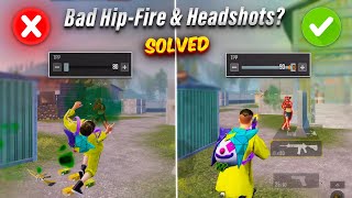 Why your AIM HIPFIRE and HEADSHOT is bad ❌✅  PUBG MOBILE  BGMI GuideTutorial Tips and Tricks [upl. by Eremehc]