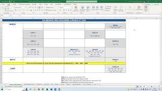 Calendario de las declaraciones juradas [upl. by Gowrie325]