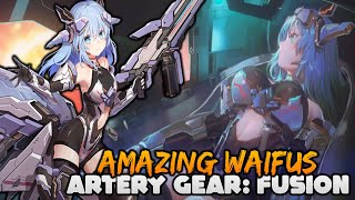 ARTERY GEAR FUSION  Android  IOS GAMEPLAY [upl. by Kyrstin660]